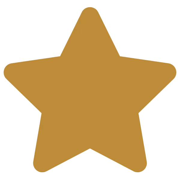 A golden five-pointed star icon representing quality ratings and excellence for food suppliers and wholesale distributors.
